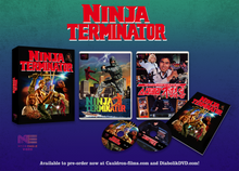 Load image into Gallery viewer, Ninja Terminator (Limited 2 Blu-ray set w/ Slipcase and book)(Neon Eagle Video) Pre-order