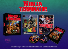 Load image into Gallery viewer, Ninja Terminator (Limited 2 Blu-ray set w/ Slipcase and book)(Neon Eagle Video)