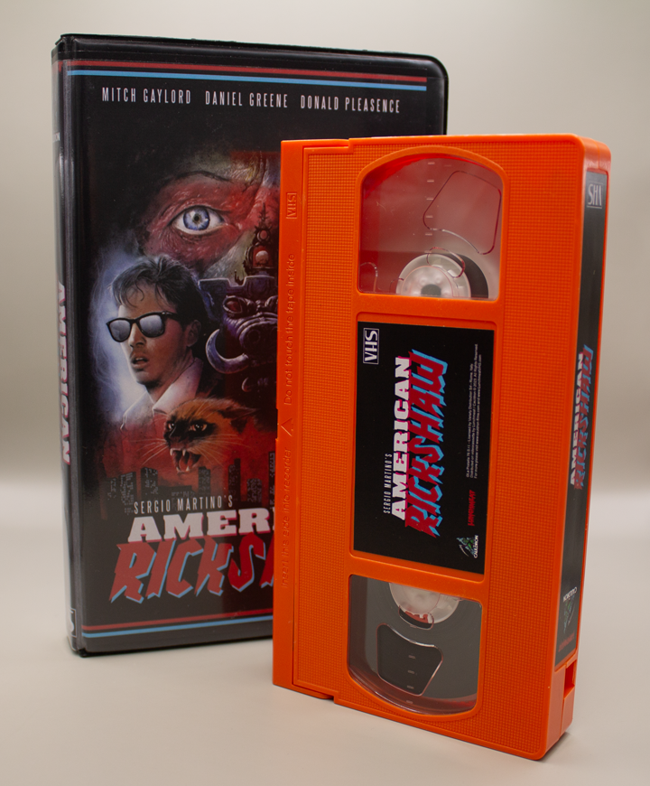 American Rickshaw VHS (Limited Edition Orange Videocassette)