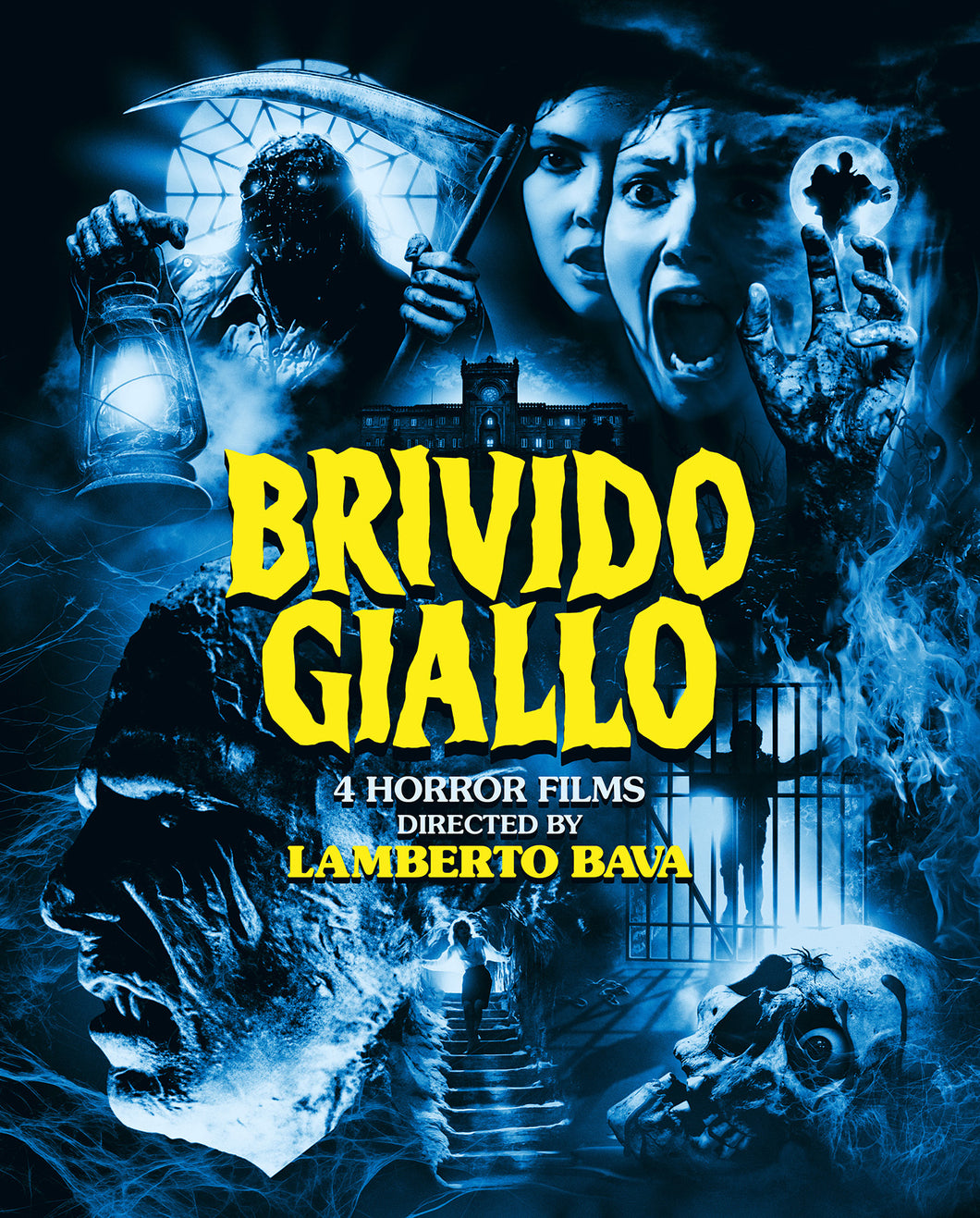 Brivido Giallo box (Graveyard Disturbance, Until Death, The Ogre, Dinner with a Vampire)(Limited 4 Blu-ray/1 CD set) Pre-order