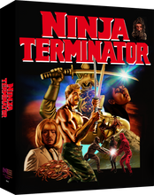 Load image into Gallery viewer, Ninja Terminator (Limited 2 Blu-ray set w/ Slipcase and book)(Neon Eagle Video) Pre-order