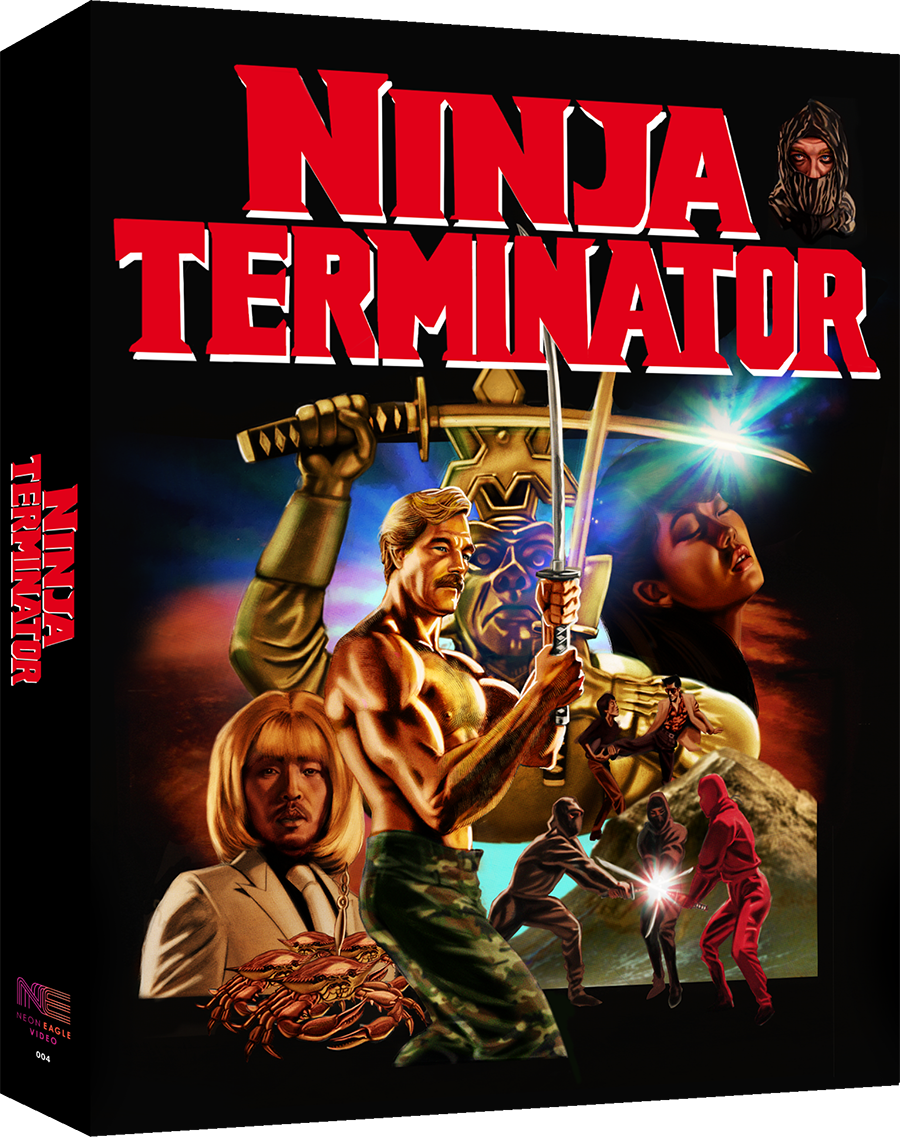 Ninja Terminator (Limited 2 Blu-ray set w/ Slipcase and book)(Neon Eagle Video)