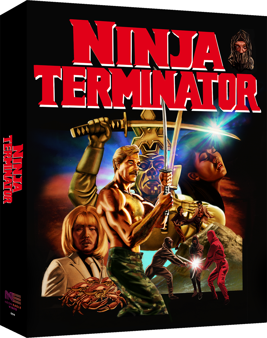 Ninja Terminator (Limited 2 Blu-ray set w/ Slipcase and book)(Neon Eagle Video) Pre-order