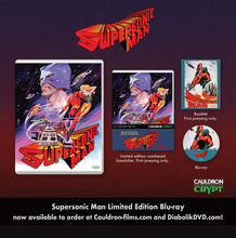 Load image into Gallery viewer, Supersonic Man (Limited Blu-ray w/ bandolier &amp; booklet) Cauldron Crypt - Pre-order