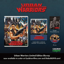 Load image into Gallery viewer, Urban Warriors (Limited Blu-ray w/ bandolier &amp; booklet) Cauldron Crypt - Pre-order